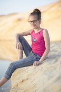 Girls' Long Length Vest Cala Ratjada