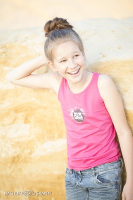 Girls' Long Length Vest Cala Ratjada