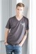 Men´s Fashion V-Neck Sof-Tee XL / Dark Grey Cala Ratjada