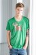 Herren V-Neck T-Shirt "Gipsy" S / fern green Cala Ratjada