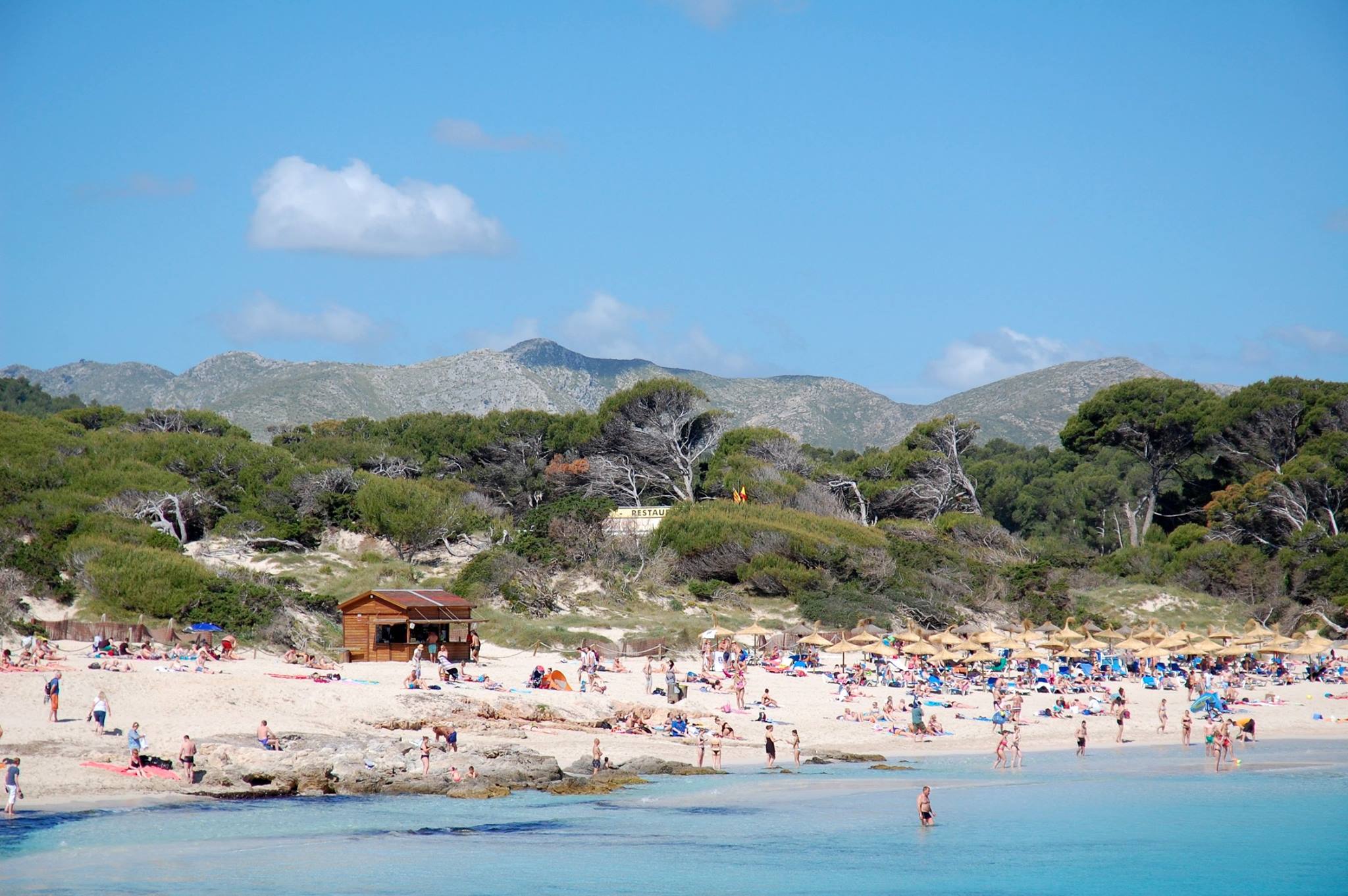 Cala Ratjada Sommer Wetter Strand