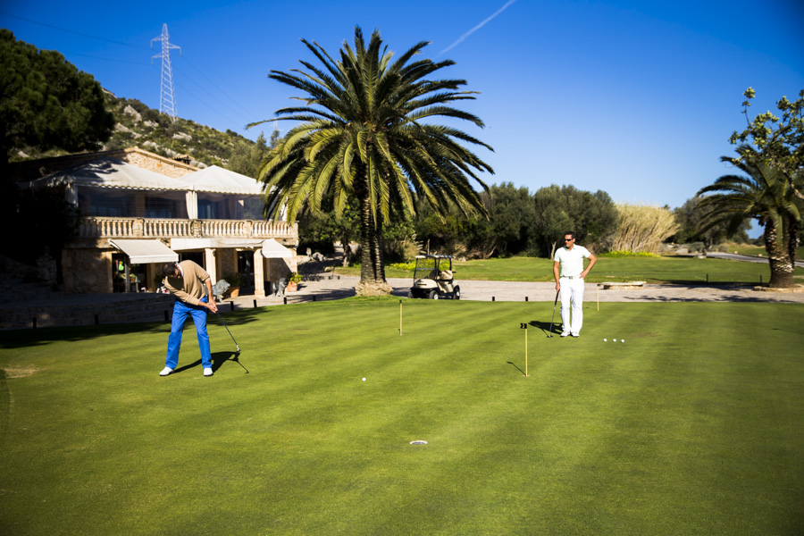 Golf lernen auf Mallorca, Golf spielen Capdepera, Golflehrer Mallorca