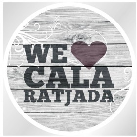We love Cala Ratjada Sticker